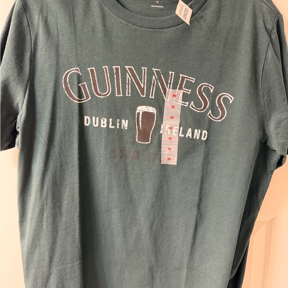 Old Navy Dark Green Guinness Tee